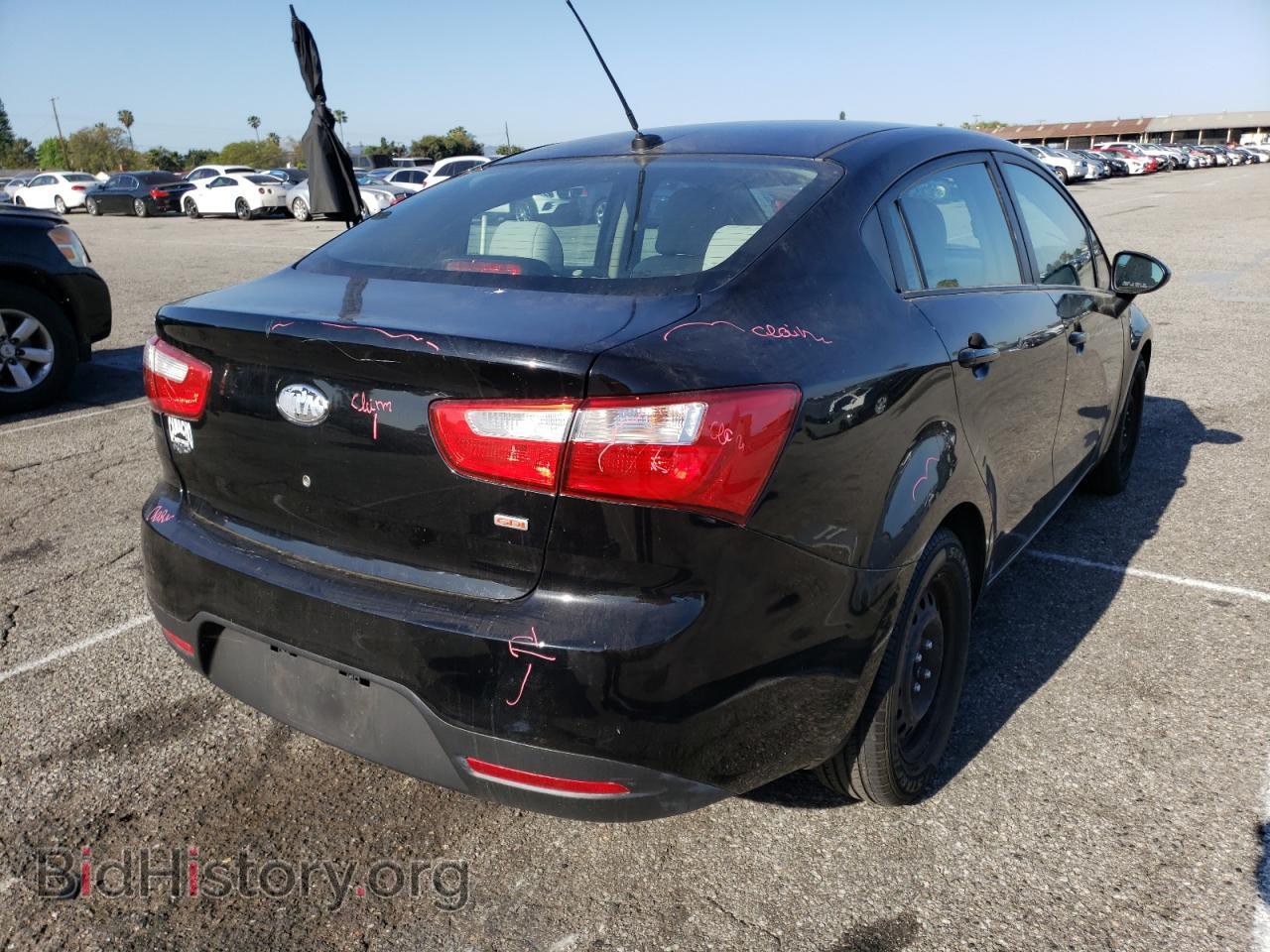 2013 KIA RIO - VIN: KNADM4A31D6182796 - Фото 4
