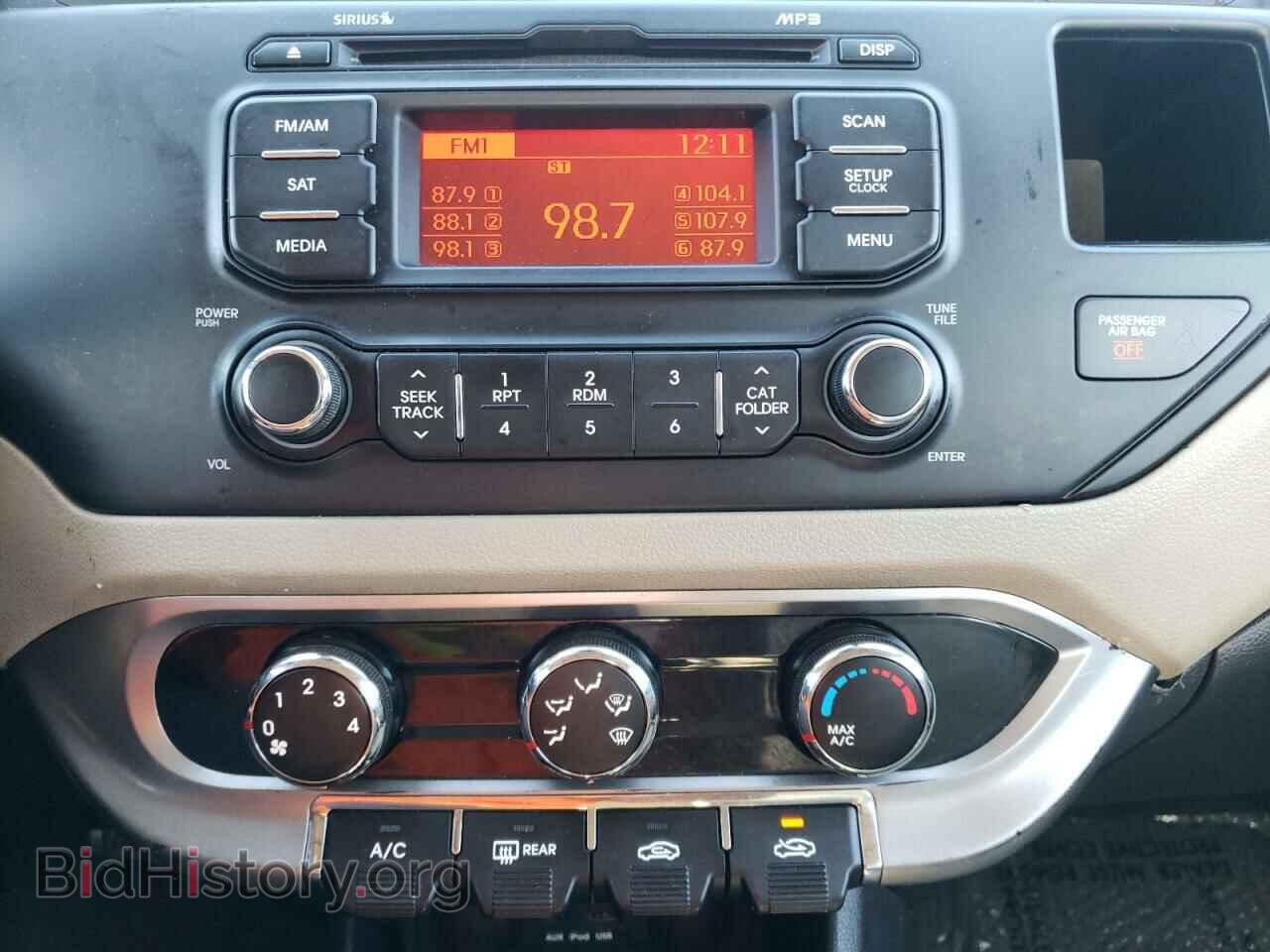 2013 KIA RIO - VIN: KNADM4A31D6182796 - Фото 9