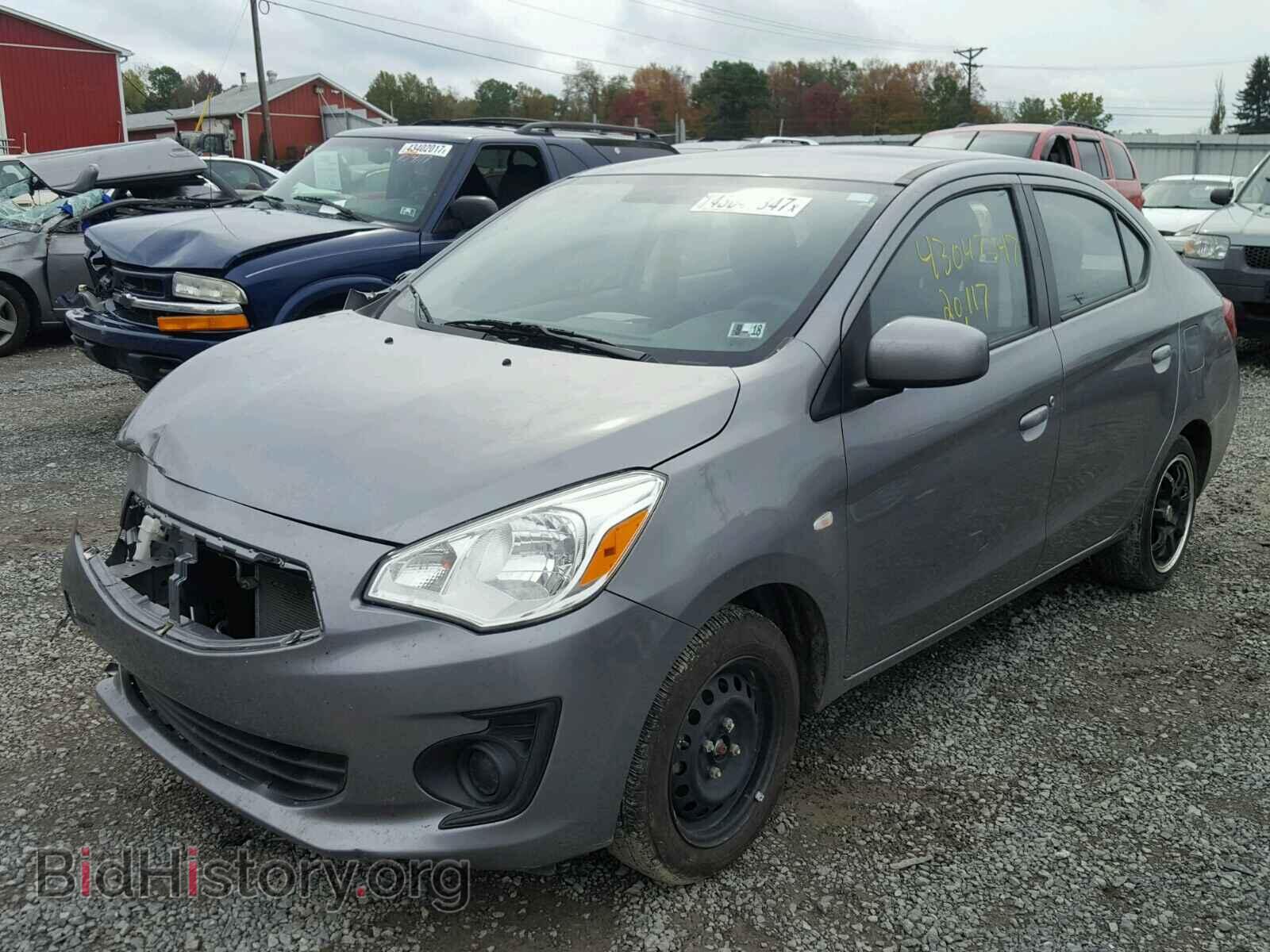 2017 MITSUBISHI MIRAGE - VIN: ML32F3FJ3HHF07440 - Фото 2