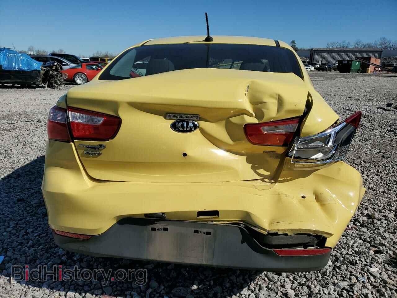 2016 KIA RIO - VIN: KNADM4A39G6664131 - Фото 6