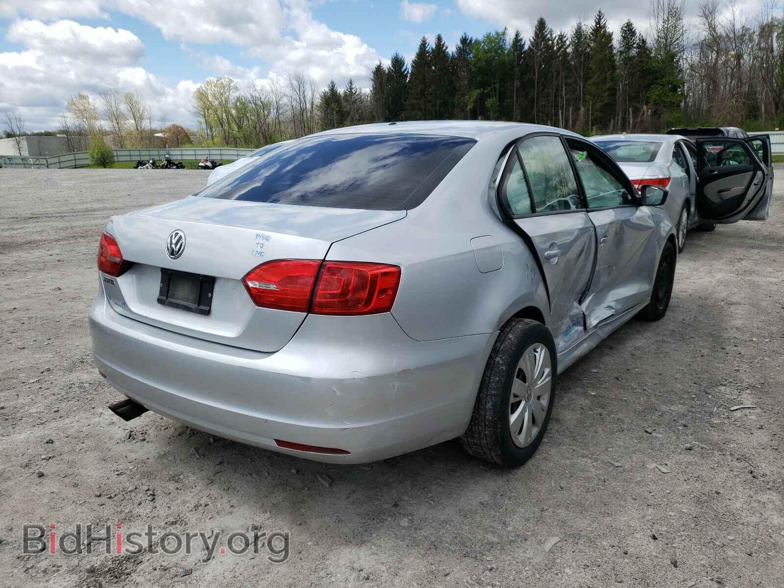 2012 VOLKSWAGEN JETTA - VIN: 3VW2K7AJ9CM388671 - Фото 4