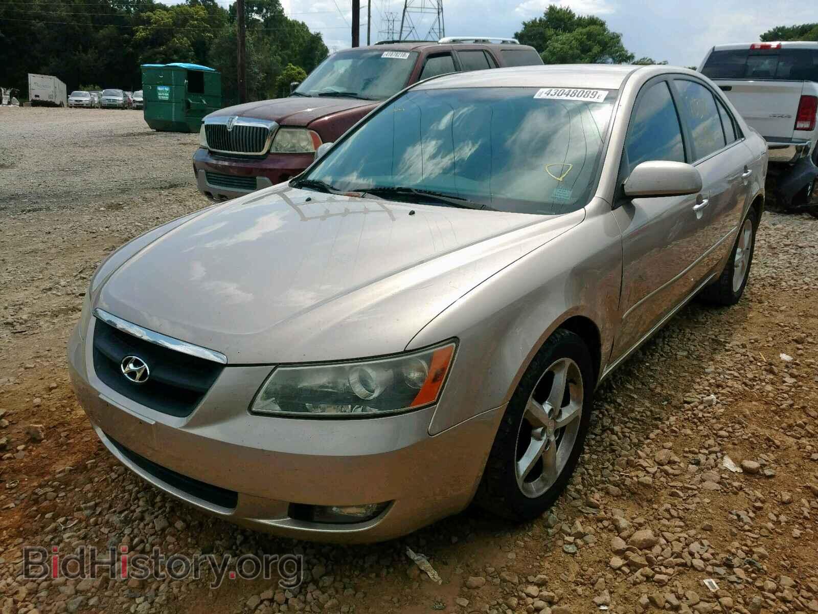 2006 HYUNDAI SONATA - VIN: 5NPEU46F26H044705 - Фото 2