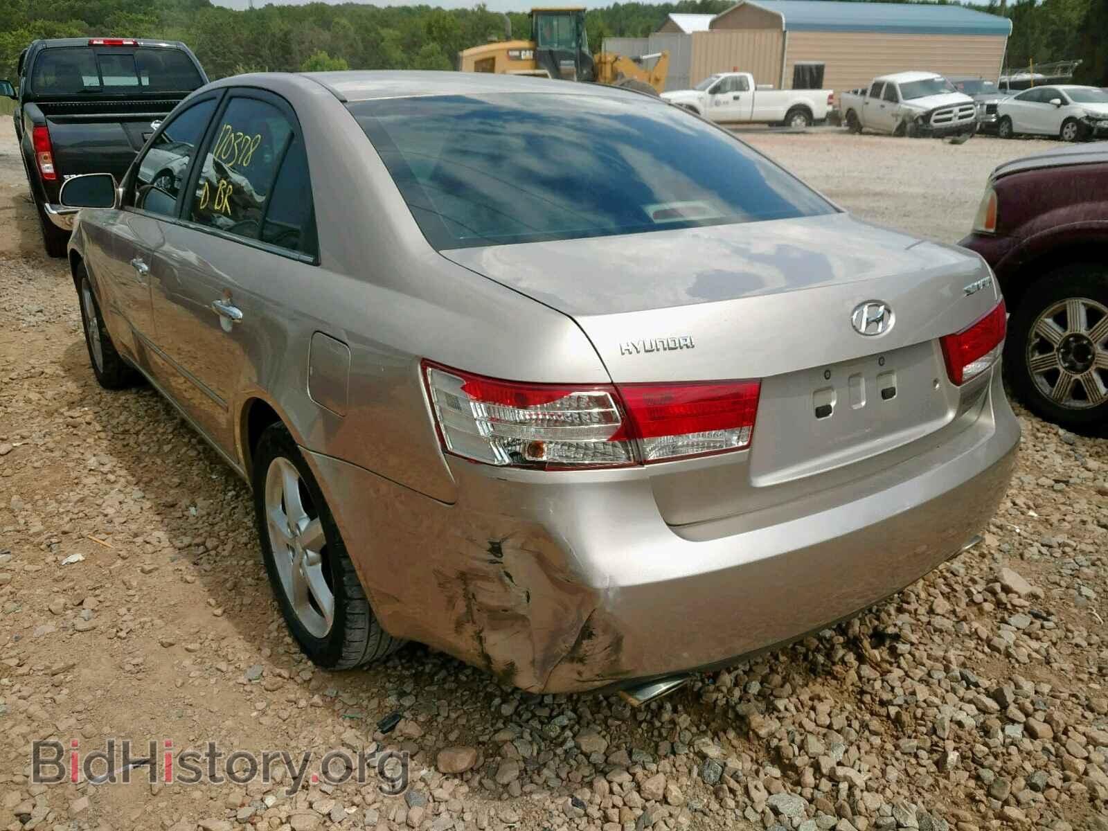 2006 HYUNDAI SONATA - VIN: 5NPEU46F26H044705 - Фото 3