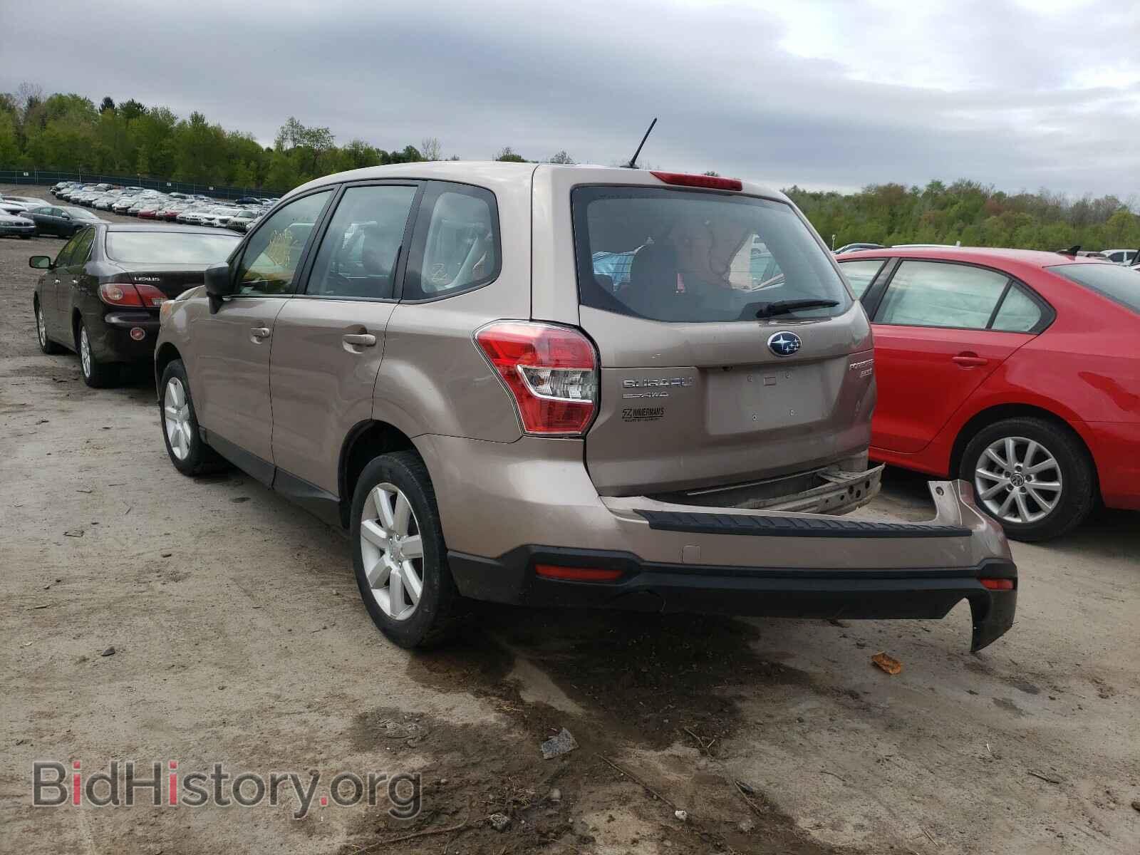 2015 SUBARU FORESTER - VIN: JF2SJAAC6FG426667 - Фото 3
