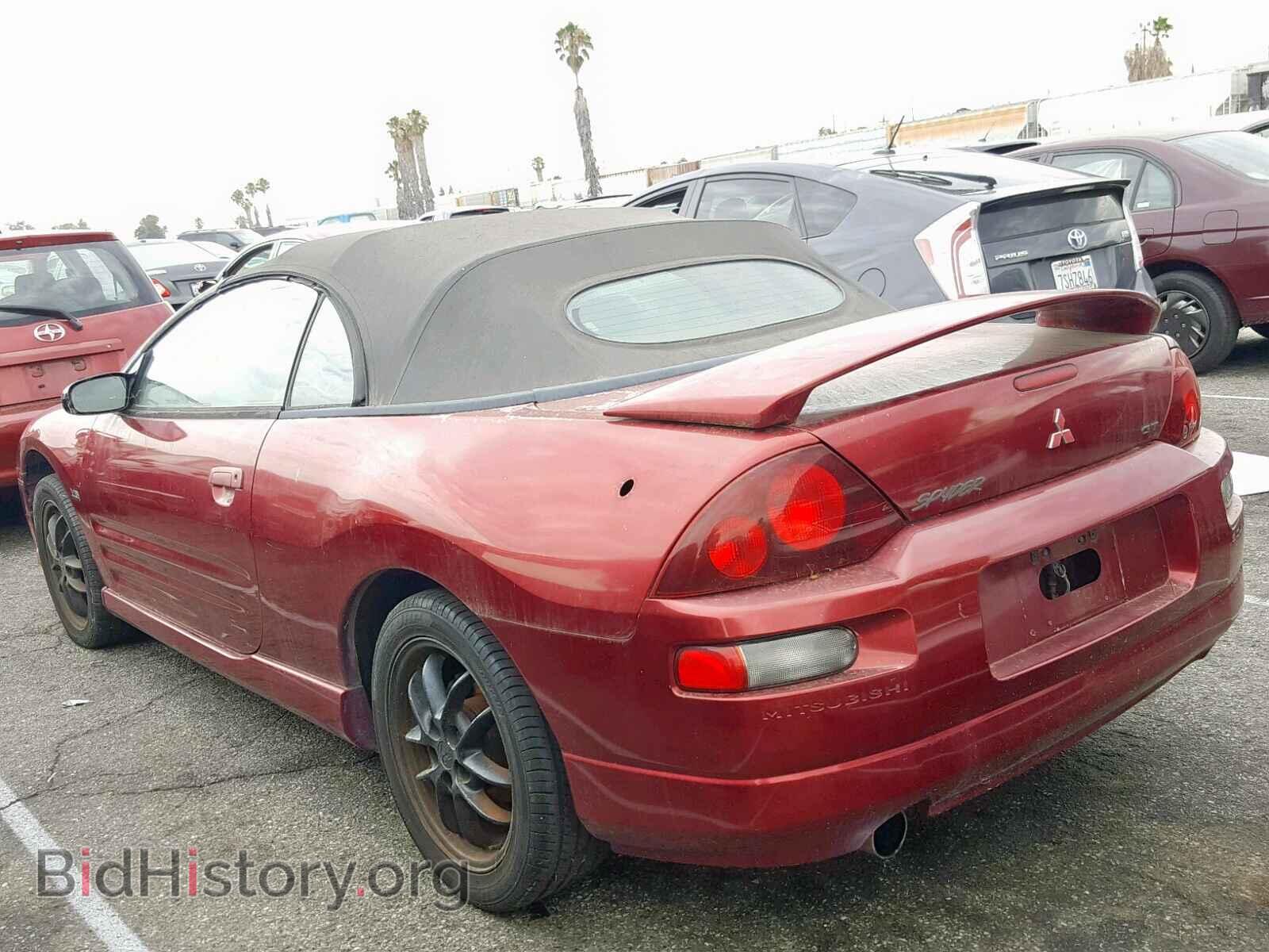 2001 MITSUBISHI ECLIPSE - VIN: 4A3AE55H61E001673 - Фото 3
