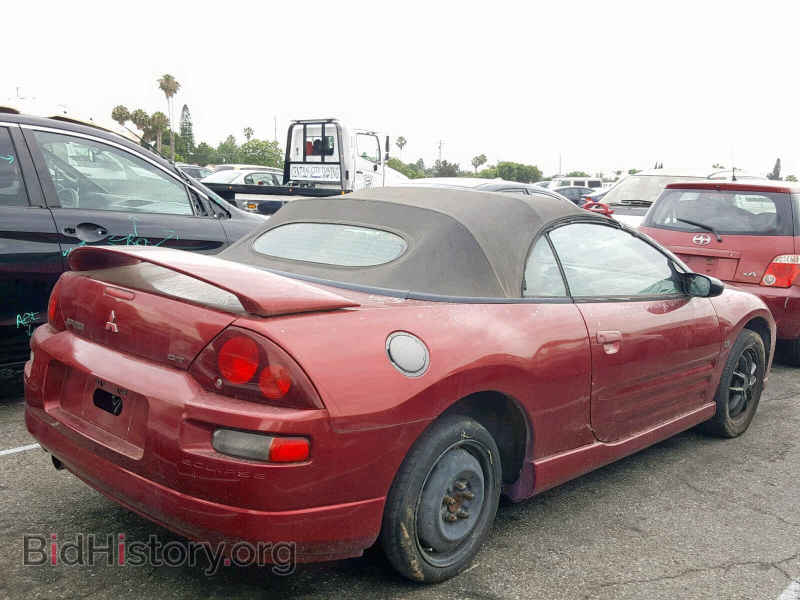 2001 MITSUBISHI ECLIPSE - VIN: 4A3AE55H61E001673 - Фото 4