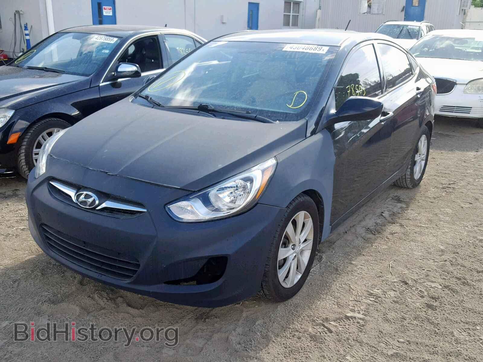 2013 HYUNDAI ACCENT - VIN: KMHCU4AE1DU315435 - Фото 2