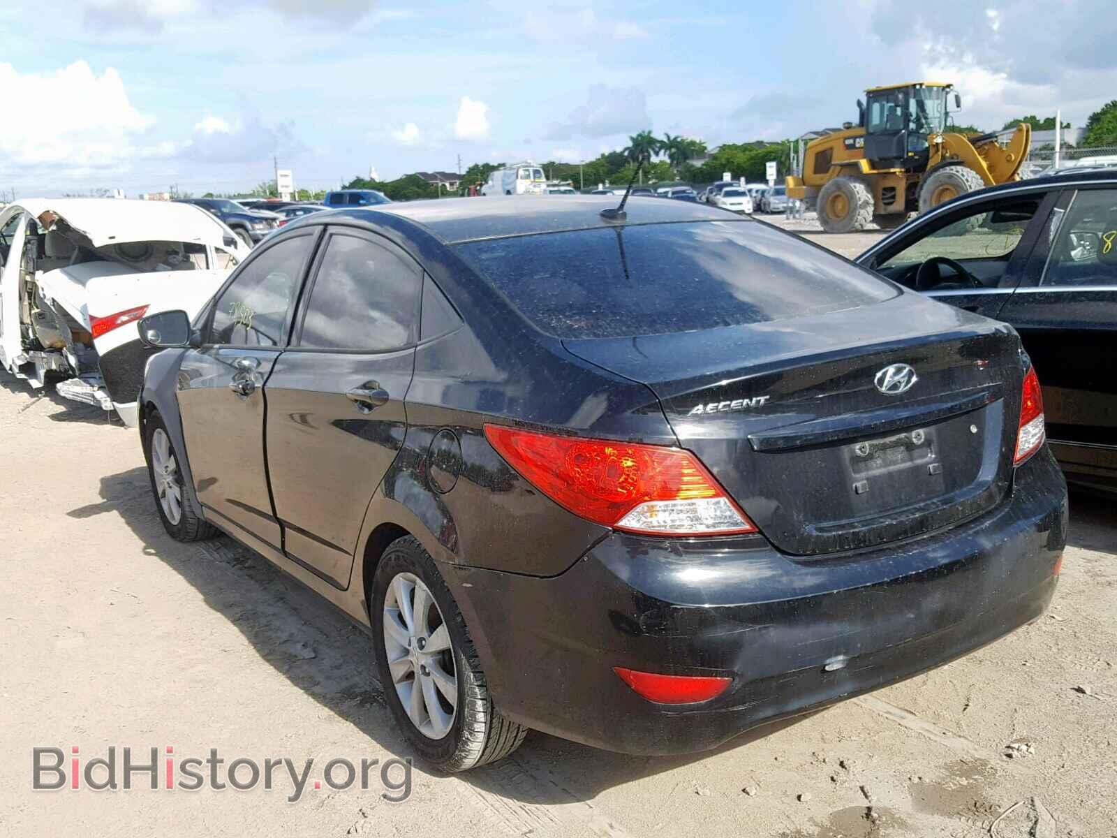2013 HYUNDAI ACCENT - VIN: KMHCU4AE1DU315435 - Фото 3