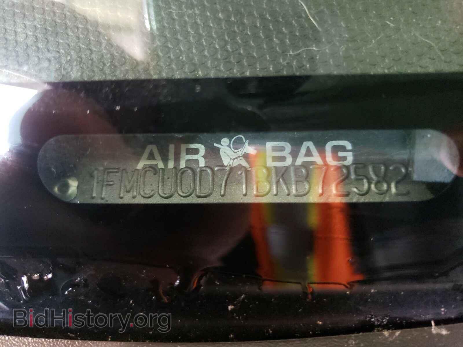2011 FORD ESCAPE - VIN: 1FMCU0D71BKB72582 - Фото 10