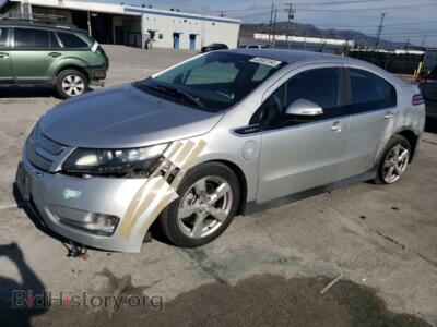 2013 Chevrolet VOLT, silver — VIN 1G1RE6E48DU105593, Copart