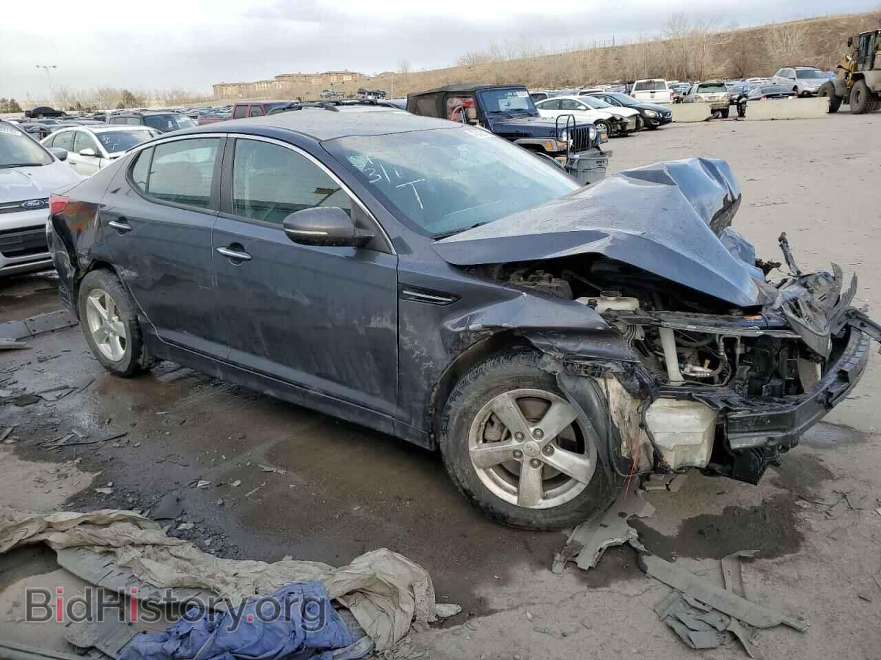 2015 KIA OPTIMA - VIN: KNAGM4A73F5640704 - Фото 4