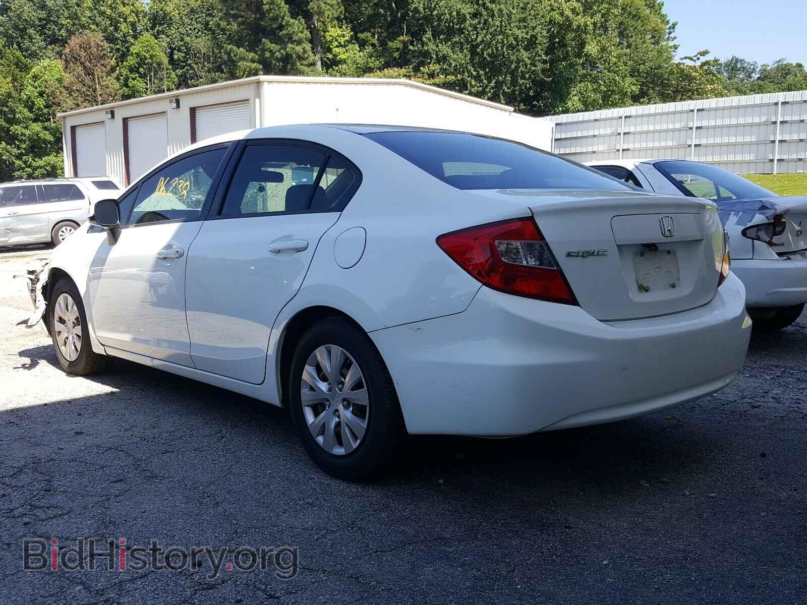 2012 HONDA CIVIC - VIN: 19XFB2F52CE009278 - Фото 3