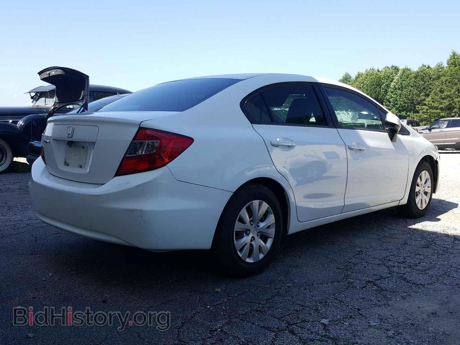 2012 HONDA CIVIC - VIN: 19XFB2F52CE009278 - Фото 4