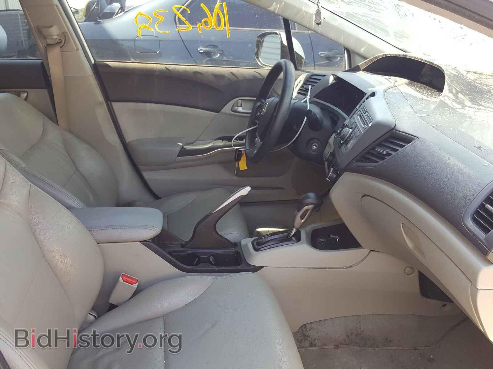 2012 HONDA CIVIC - VIN: 19XFB2F52CE009278 - Фото 5