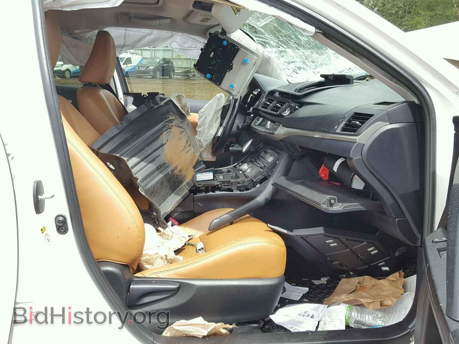 2012 LEXUS CT 200 - VIN: JTHKD5BH0C2116173 - Фото 5