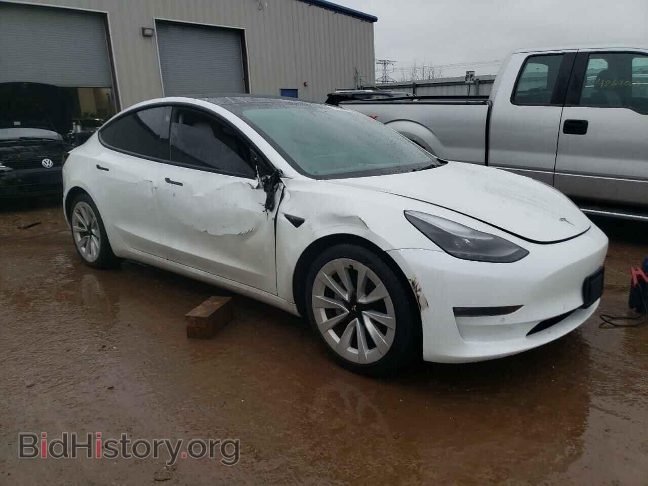 2022 TESLA MODEL 3 - VIN: 5YJ3E1EB7NF128002 - Photo 4