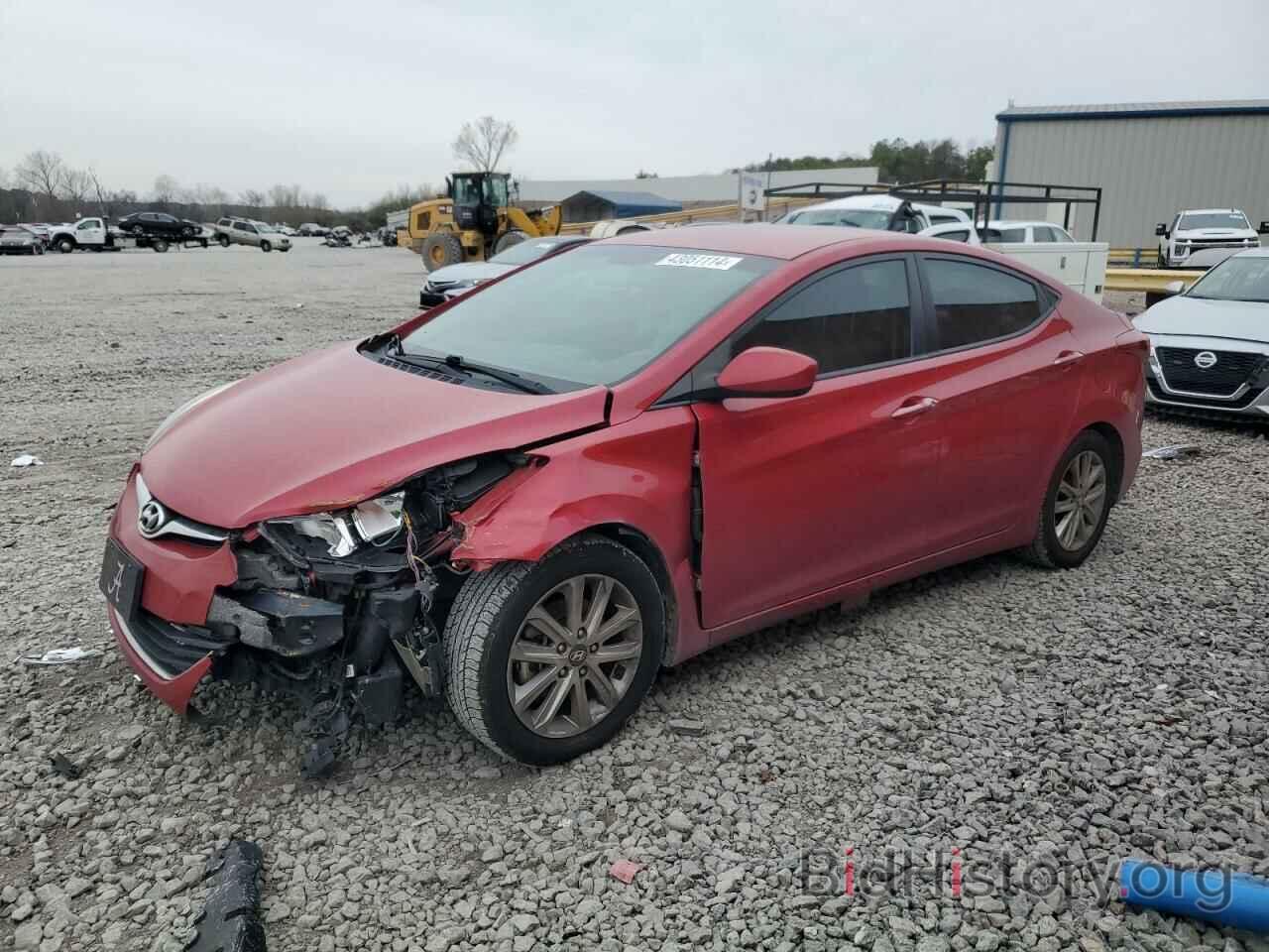 Photo KMHDH4AEXFU254887 - HYUNDAI ELANTRA 2015