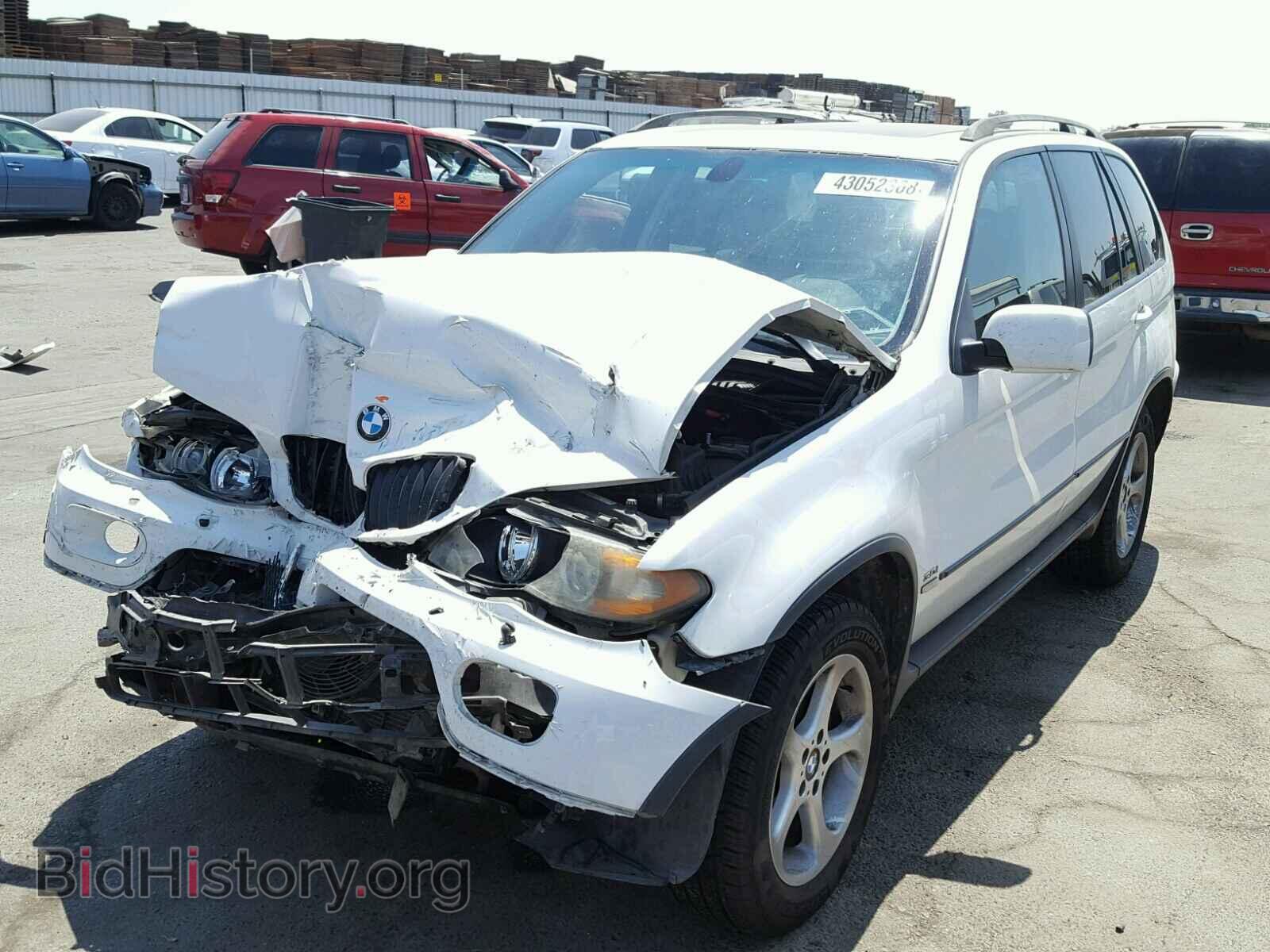2006 BMW X5 - VIN: 5UXFA13596LY40143 - Фото 2
