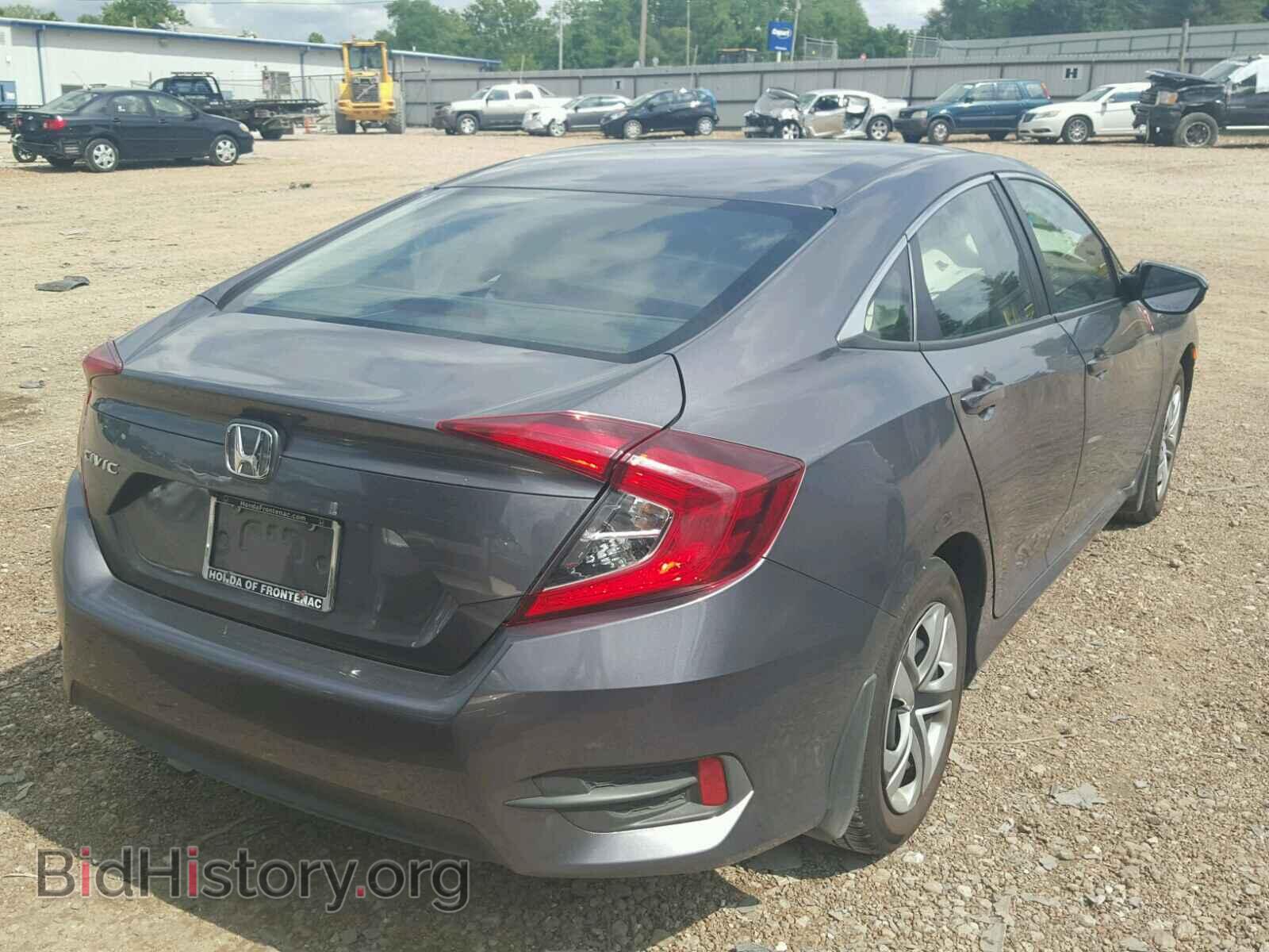 2017 HONDA CIVIC LX - VIN: 19XFC2F50HE013821 - Фото 4