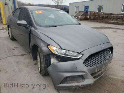 2014 Ford FUSION Fusion S, серый — VIN 1FA6P0G75E5381319, Copart