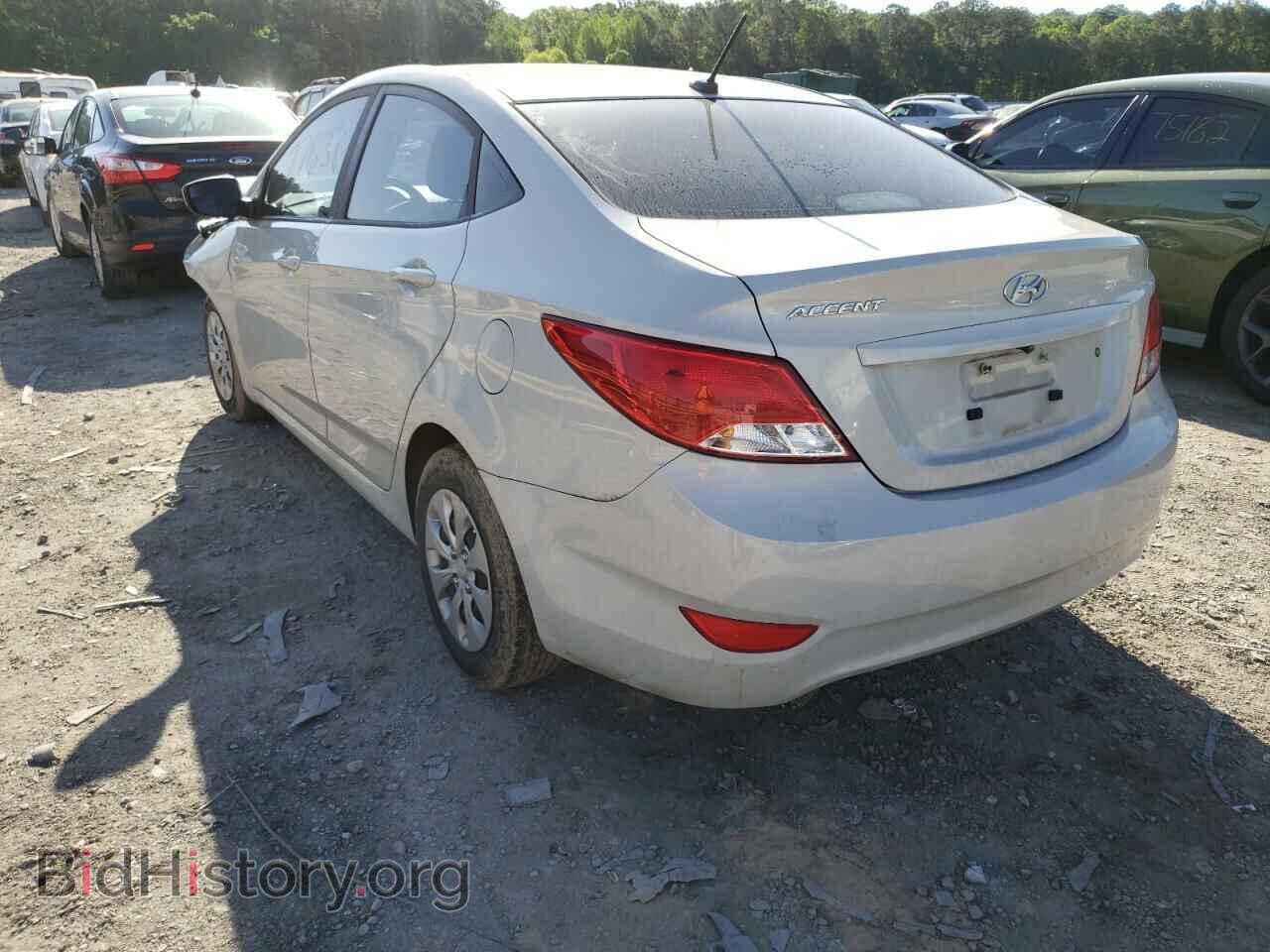 2016 HYUNDAI ACCENT - VIN: KMHCT4AE7GU125713 - Фото 3