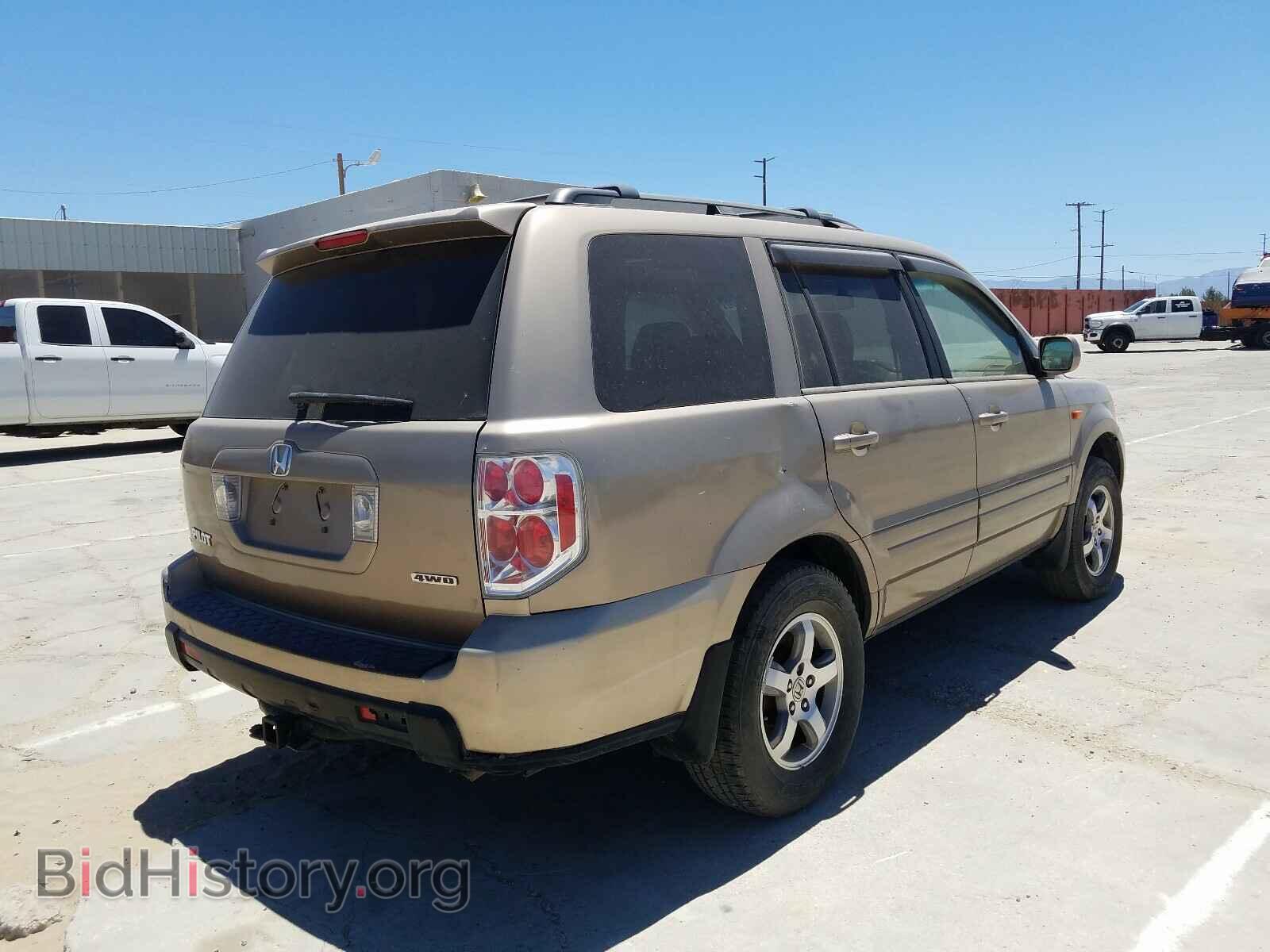 2006 HONDA PILOT - VIN: 5FNYF18646B008371 - Фото 4