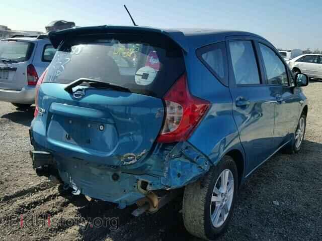 2014 NISSAN VERSA - VIN: 3N1CE2CP1EL380885 - Photo 4