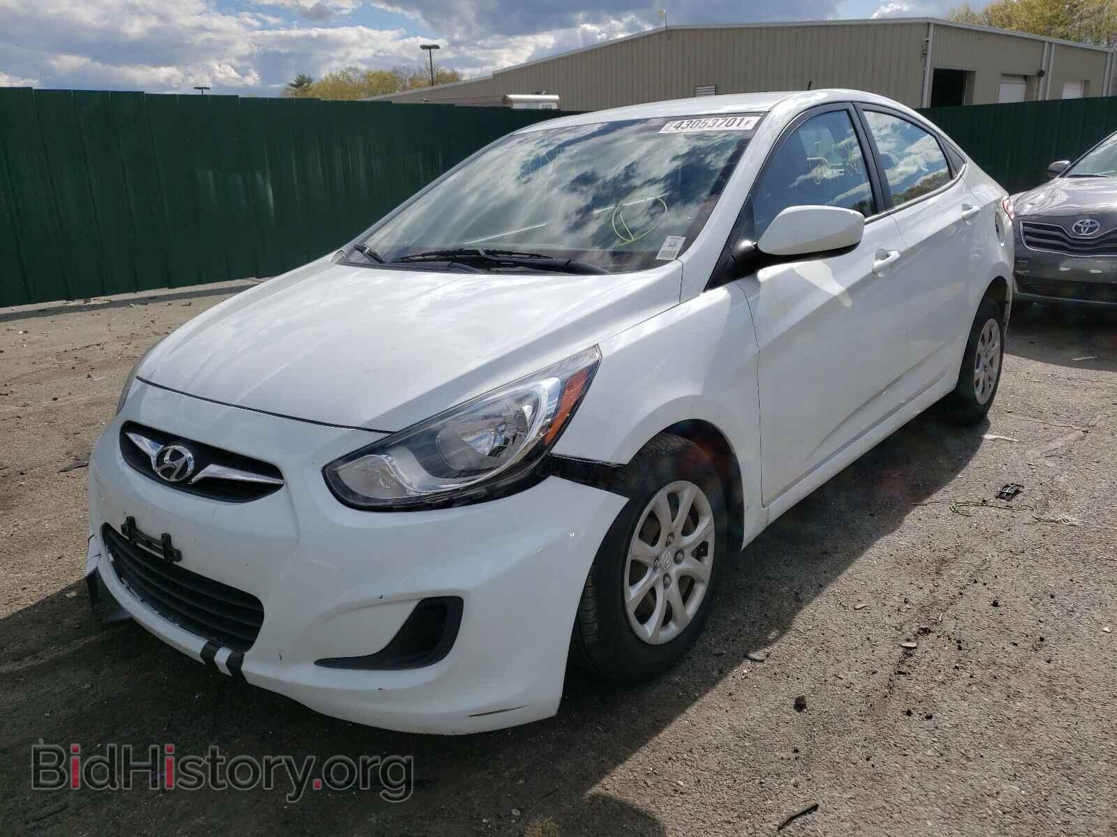 2014 HYUNDAI ACCENT - VIN: KMHCT4AE3EU649020 - Фото 2