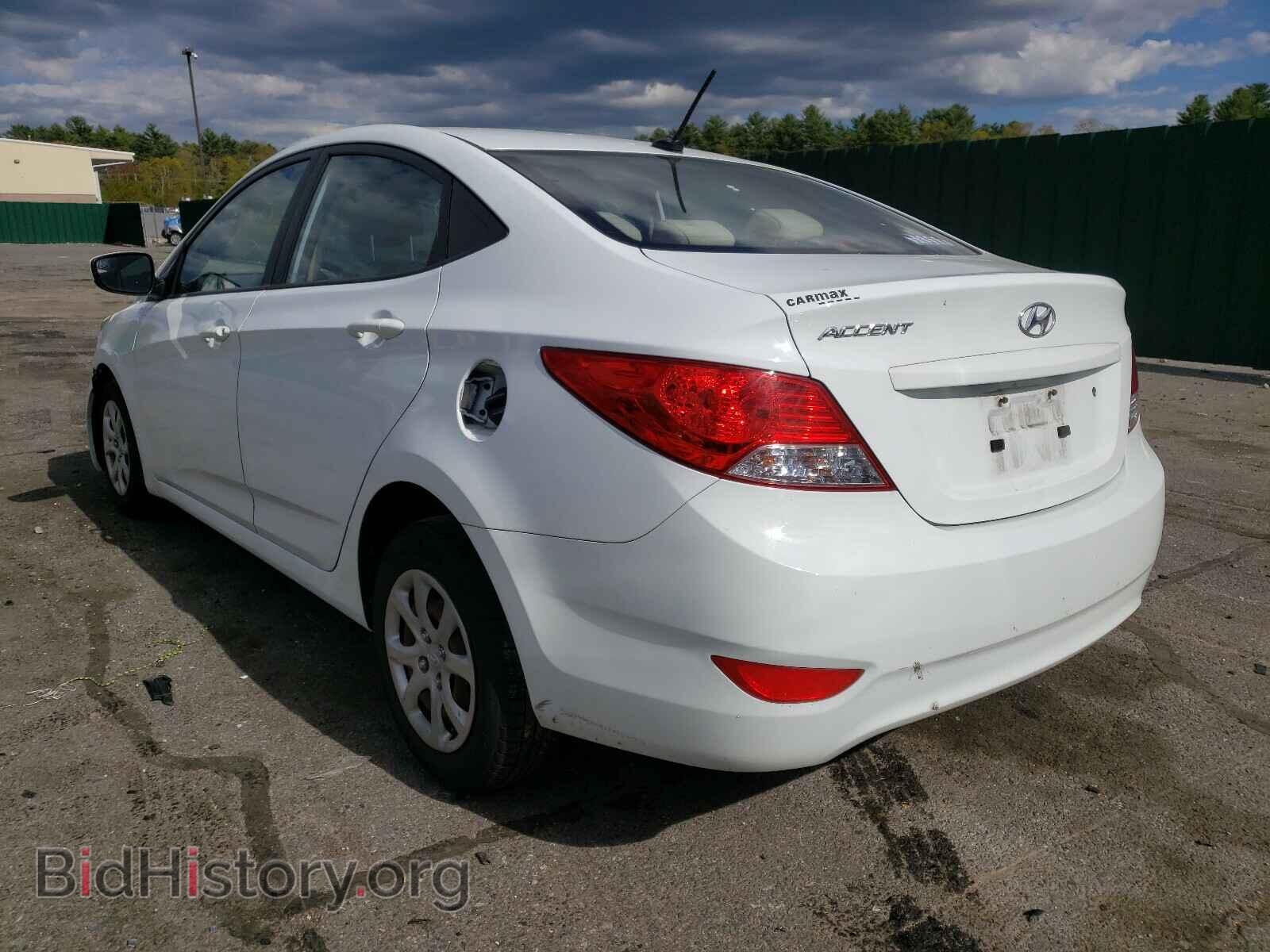 2014 HYUNDAI ACCENT - VIN: KMHCT4AE3EU649020 - Фото 3