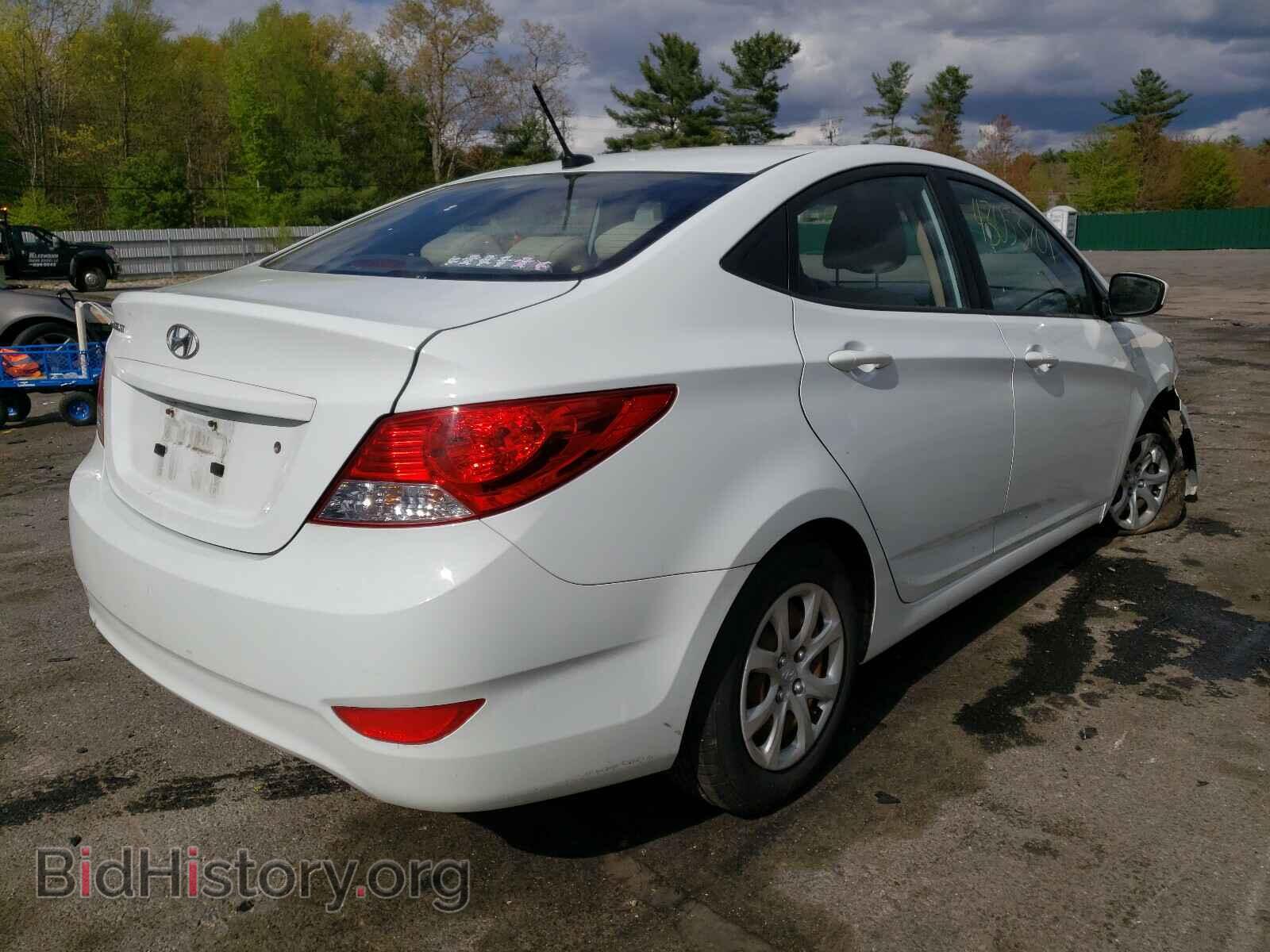 2014 HYUNDAI ACCENT - VIN: KMHCT4AE3EU649020 - Фото 4
