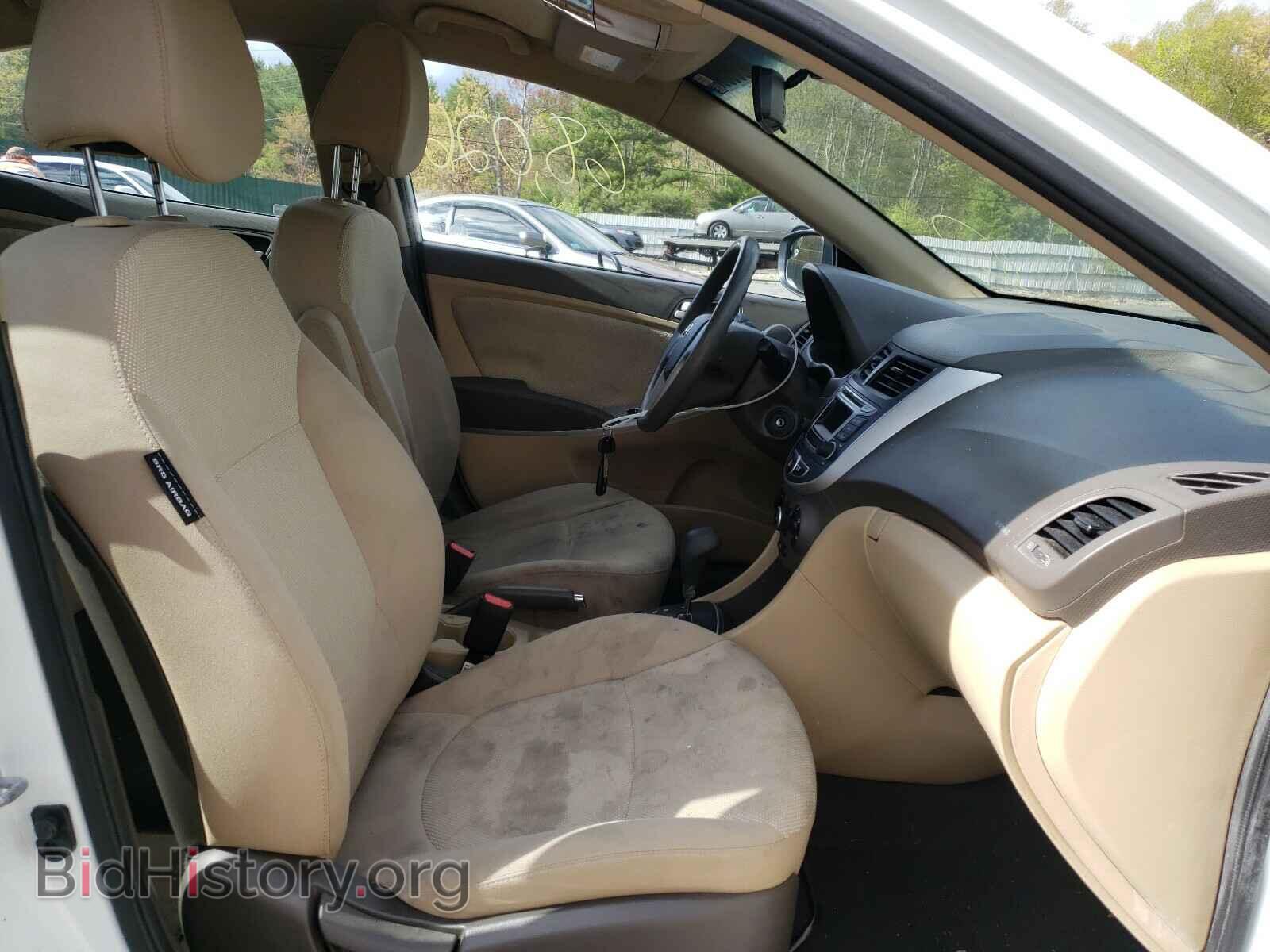 2014 HYUNDAI ACCENT - VIN: KMHCT4AE3EU649020 - Фото 5