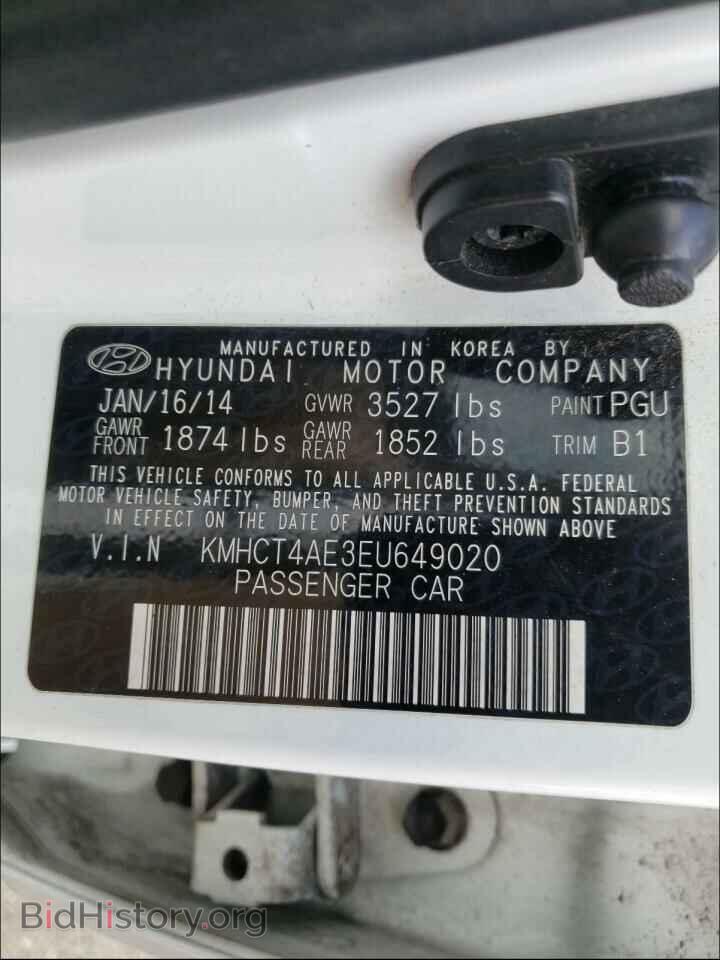 2014 HYUNDAI ACCENT - VIN: KMHCT4AE3EU649020 - Фото 10