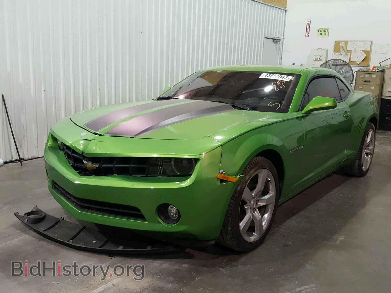 2011 CHEVROLET CAMARO - VIN: 2G1FB1ED8B9129997 - Фото 2