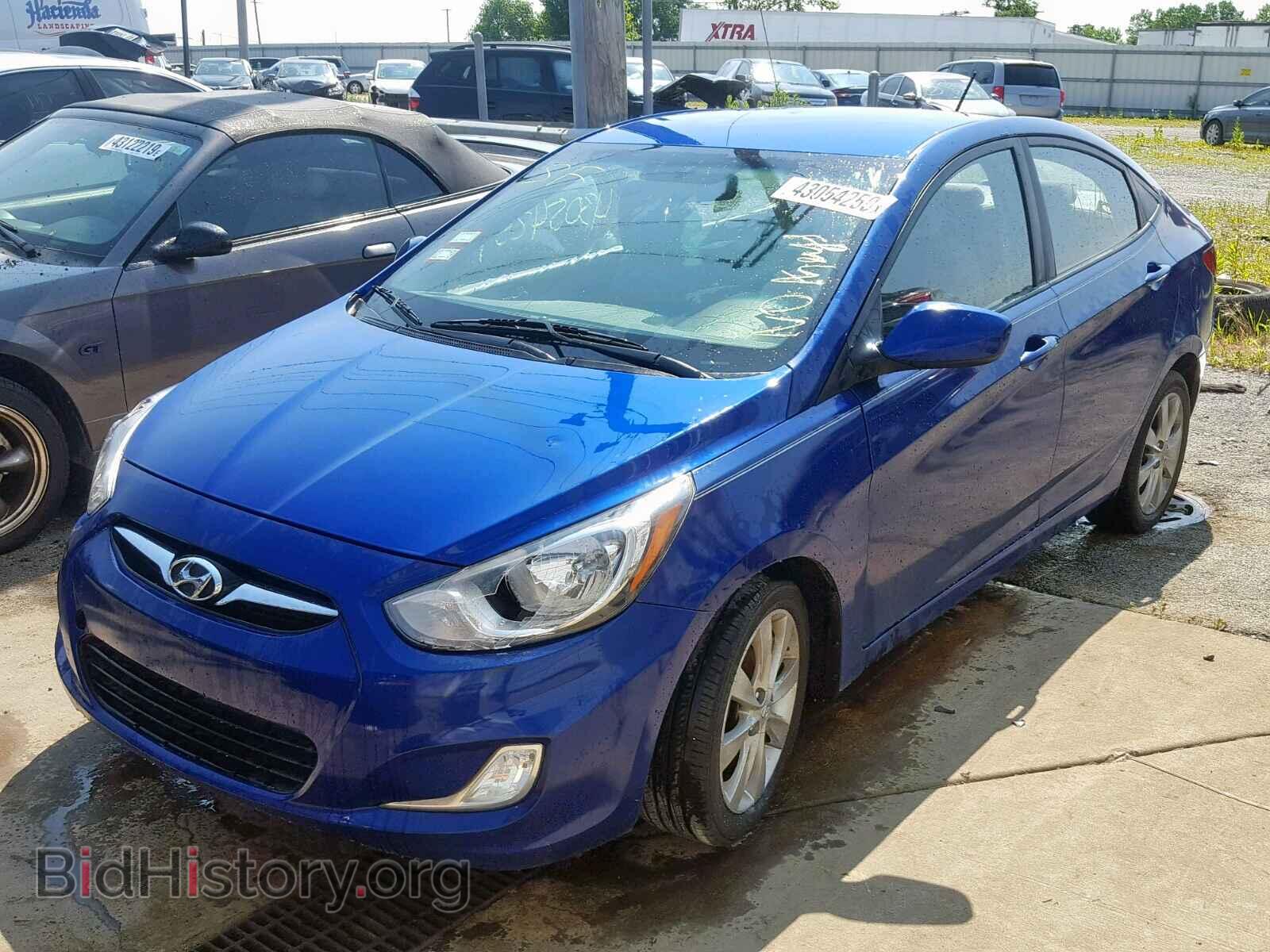 2012 HYUNDAI ACCENT - VIN: KMHCU4AE7CU135357 - Фото 2