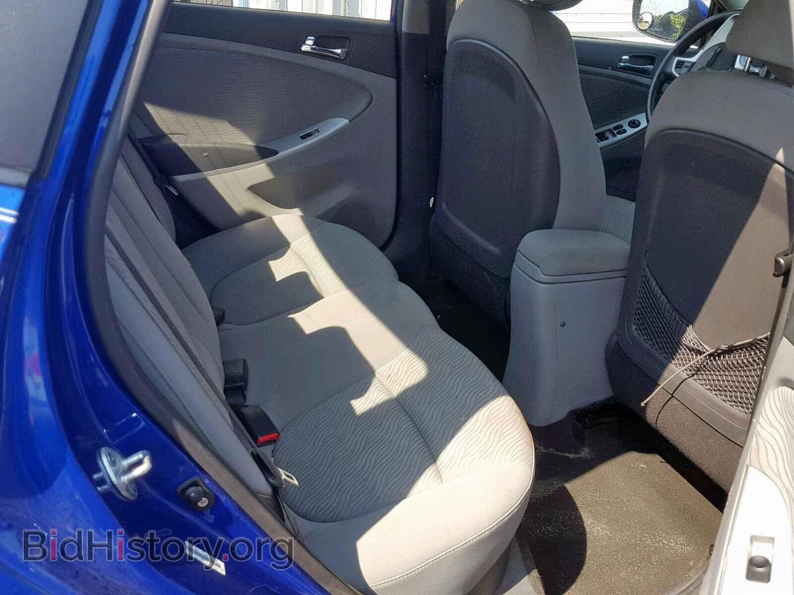 2012 HYUNDAI ACCENT - VIN: KMHCU4AE7CU135357 - Фото 6