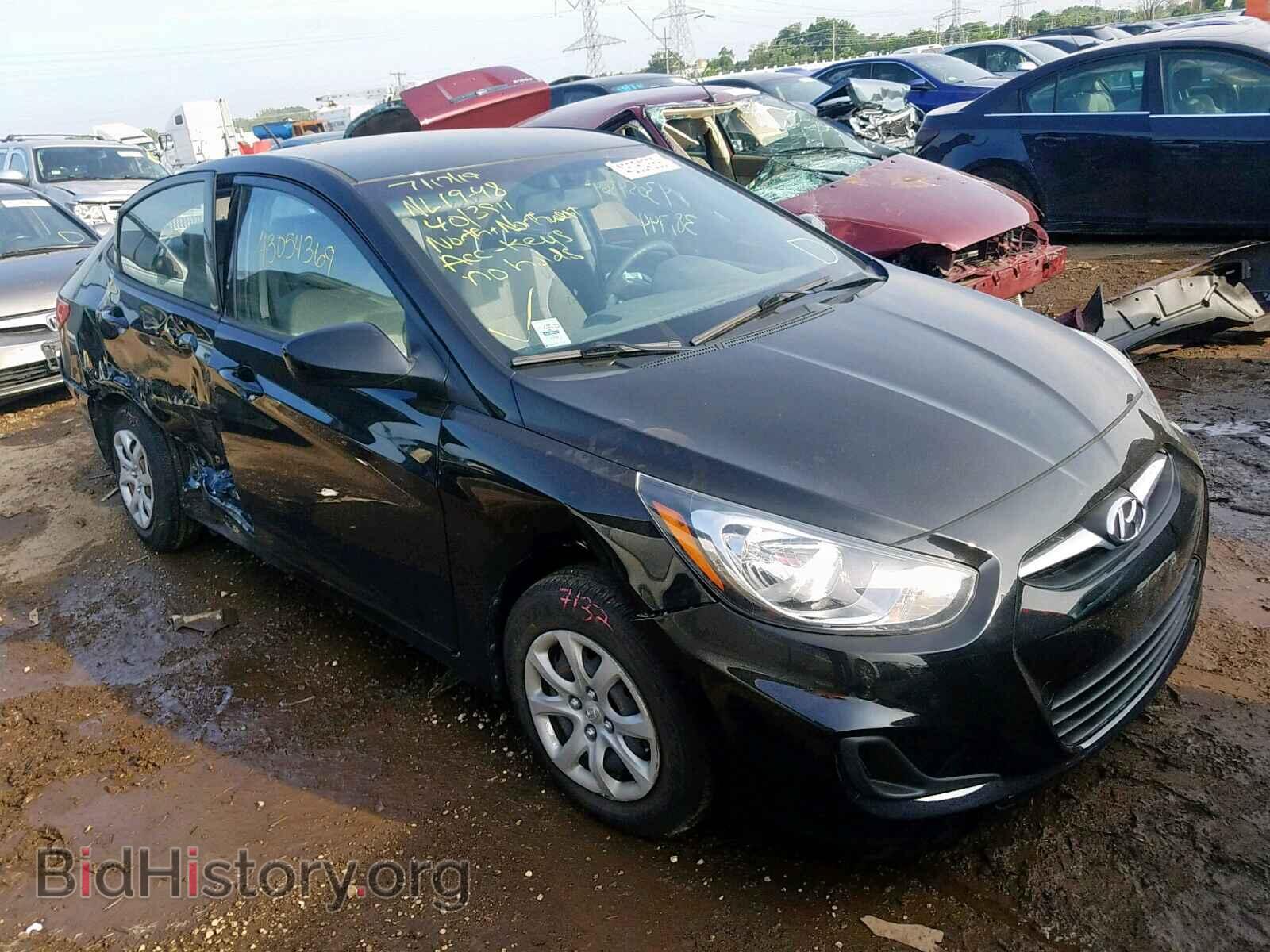 Photo KMHCT4AE5EU764167 - HYUNDAI ACCENT 2014