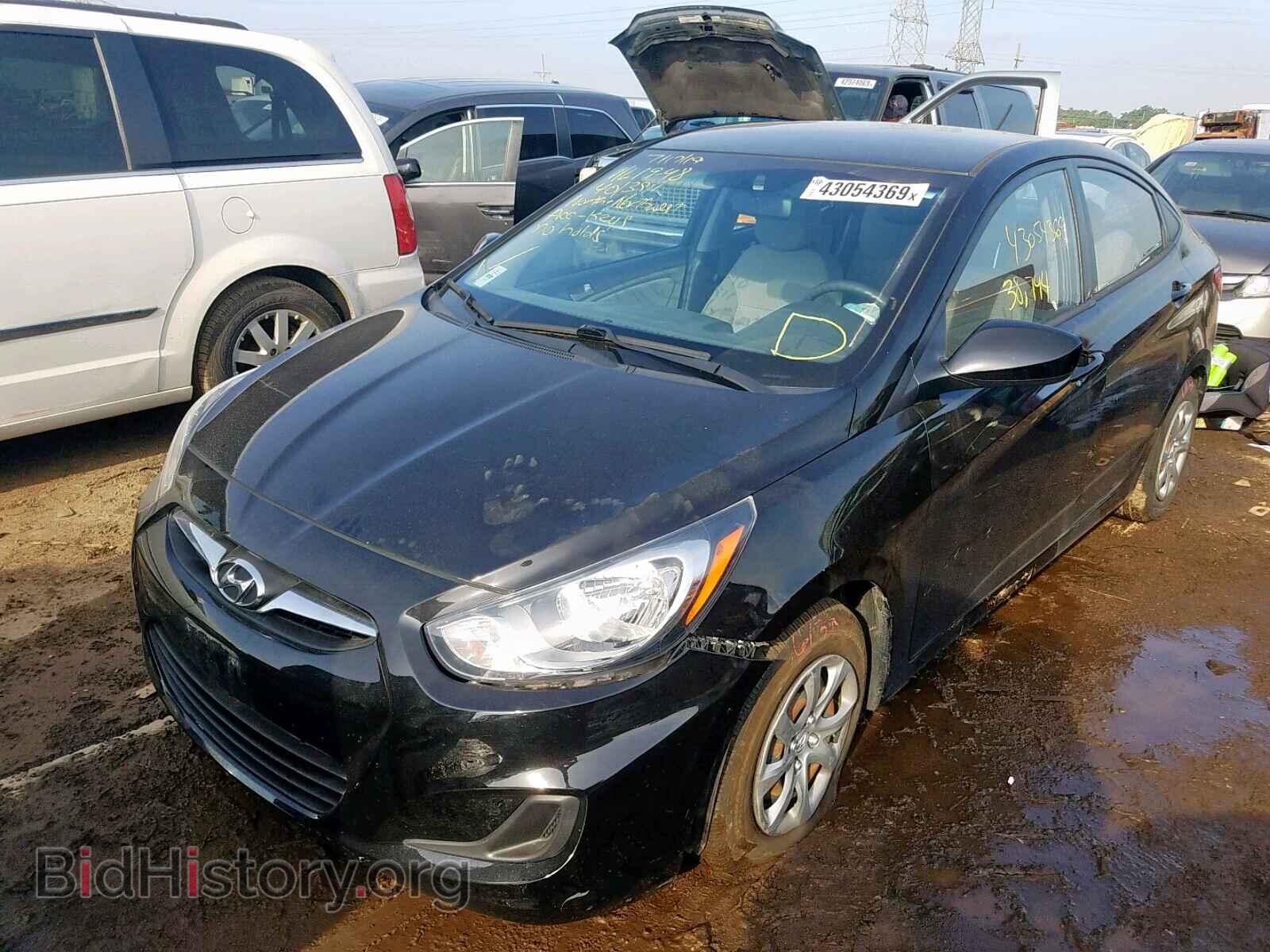 2014 HYUNDAI ACCENT - VIN: KMHCT4AE5EU764167 - Фото 2