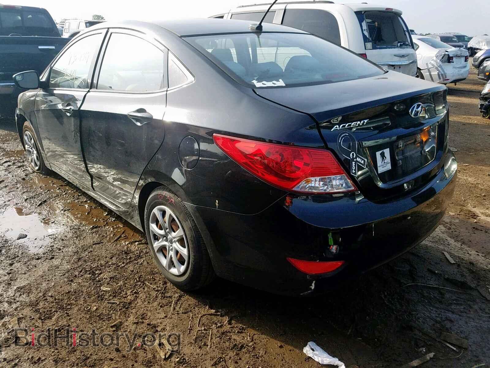 2014 HYUNDAI ACCENT - VIN: KMHCT4AE5EU764167 - Фото 3