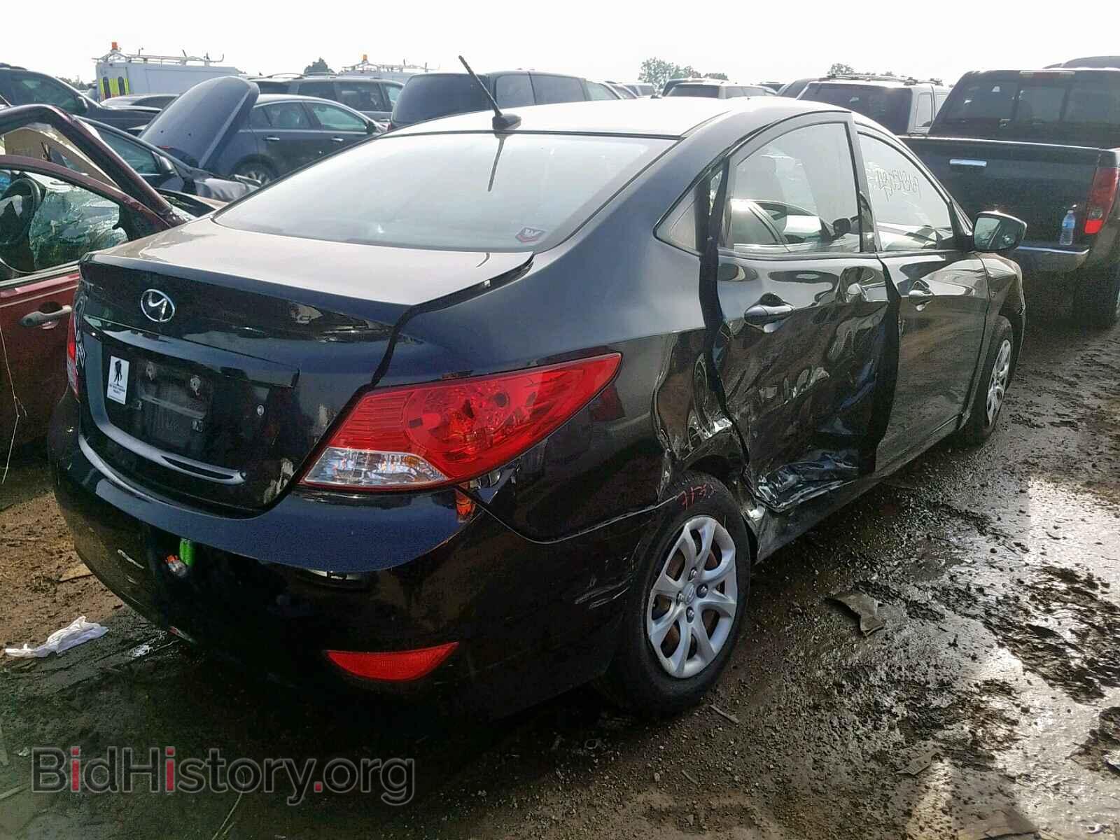 2014 HYUNDAI ACCENT - VIN: KMHCT4AE5EU764167 - Фото 4
