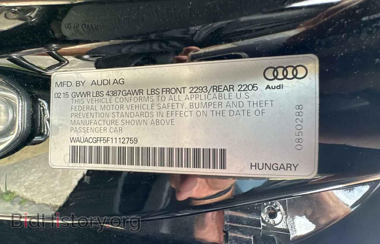 2015 AUDI A3 - VIN: WAUACGFF5F1112759 - Фото 10