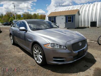 2013 Jaguar XJ, gray — VIN SAJWJ1CD7D8V50106, Copart