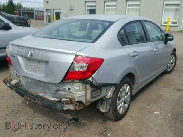 2012 HONDA CIVIC LX - VIN: 2HGFB2F44CH037726 - Фото 4