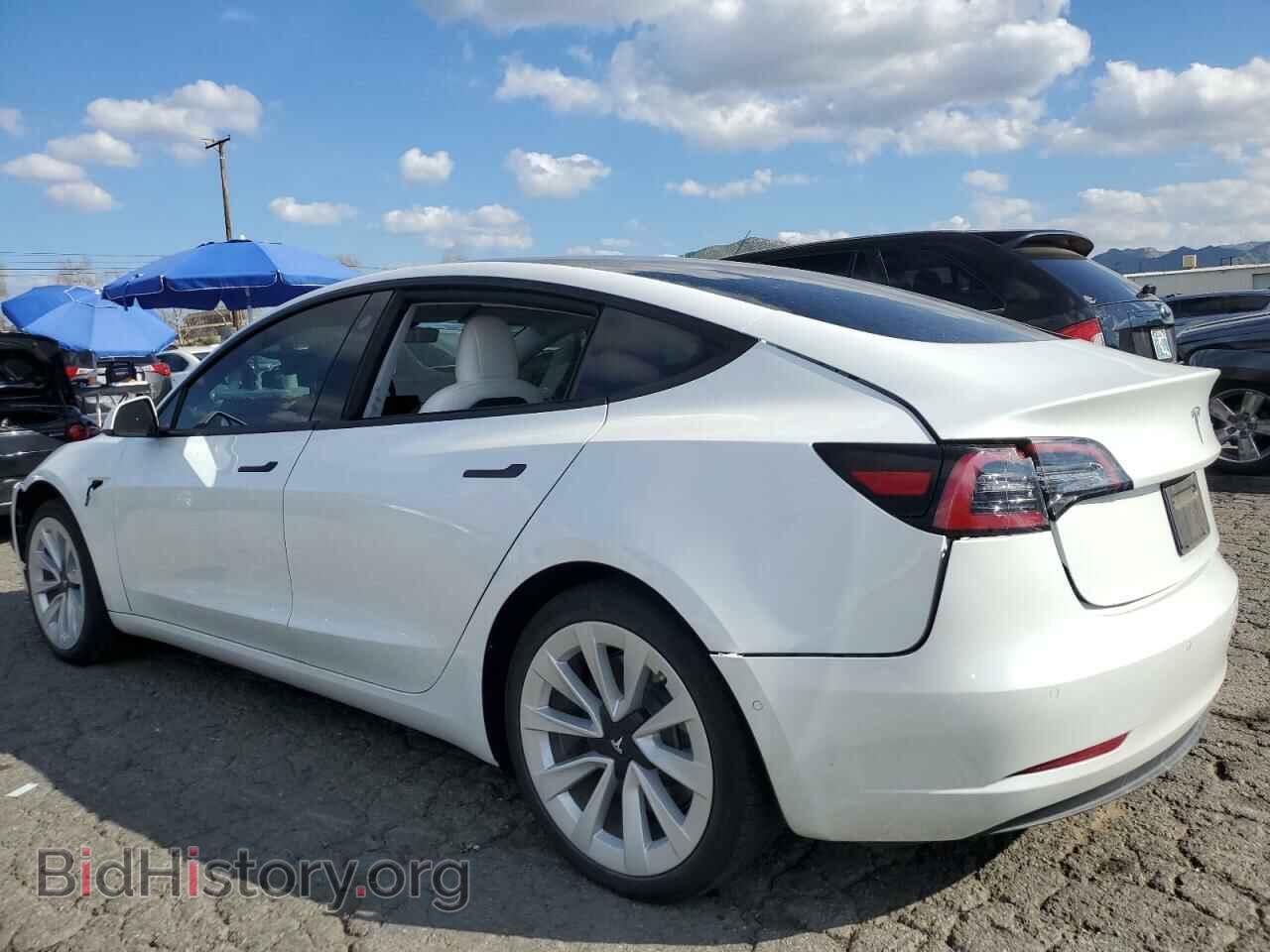 2022 TESLA MODEL 3 - VIN: 5YJ3E1EBXNF129967 - Фото 2