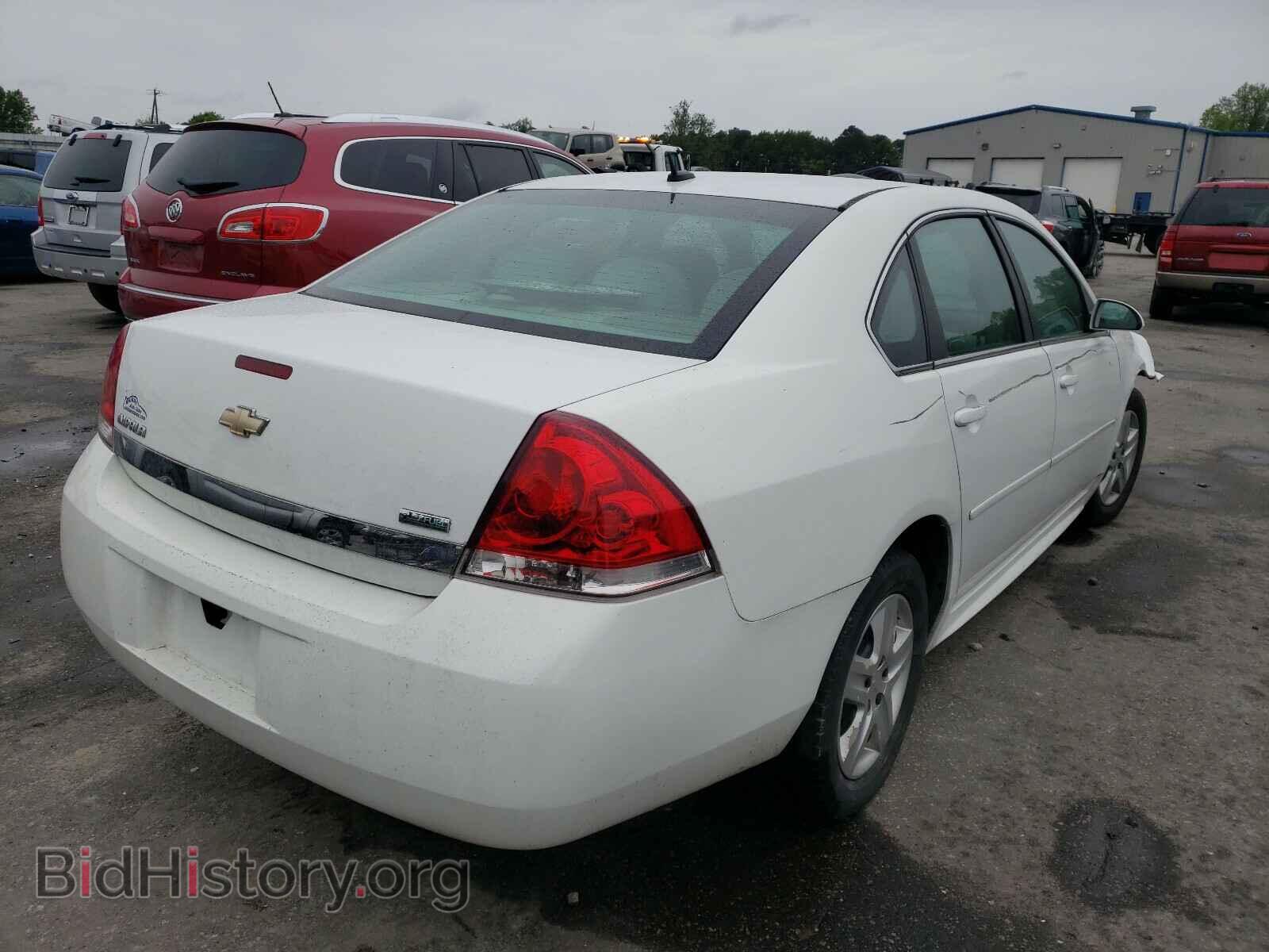 2011 CHEVROLET IMPALA - VIN: 2G1WF5EK8B1318318 - Фото 4