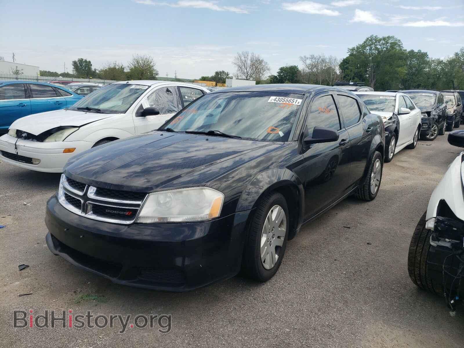 2013 DODGE AVENGER - VIN: 1C3CDZABXDN572132 - Фото 2