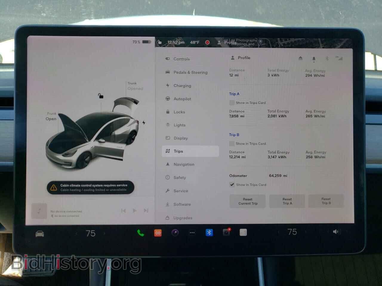 2018 TESLA MODEL 3 - VIN: 5YJ3E1EB8JF070590 - Фото 9