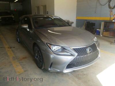 2017 Lexus RC RC 200t, серебристый — VIN JTHHA5BC5H5007544, Copart