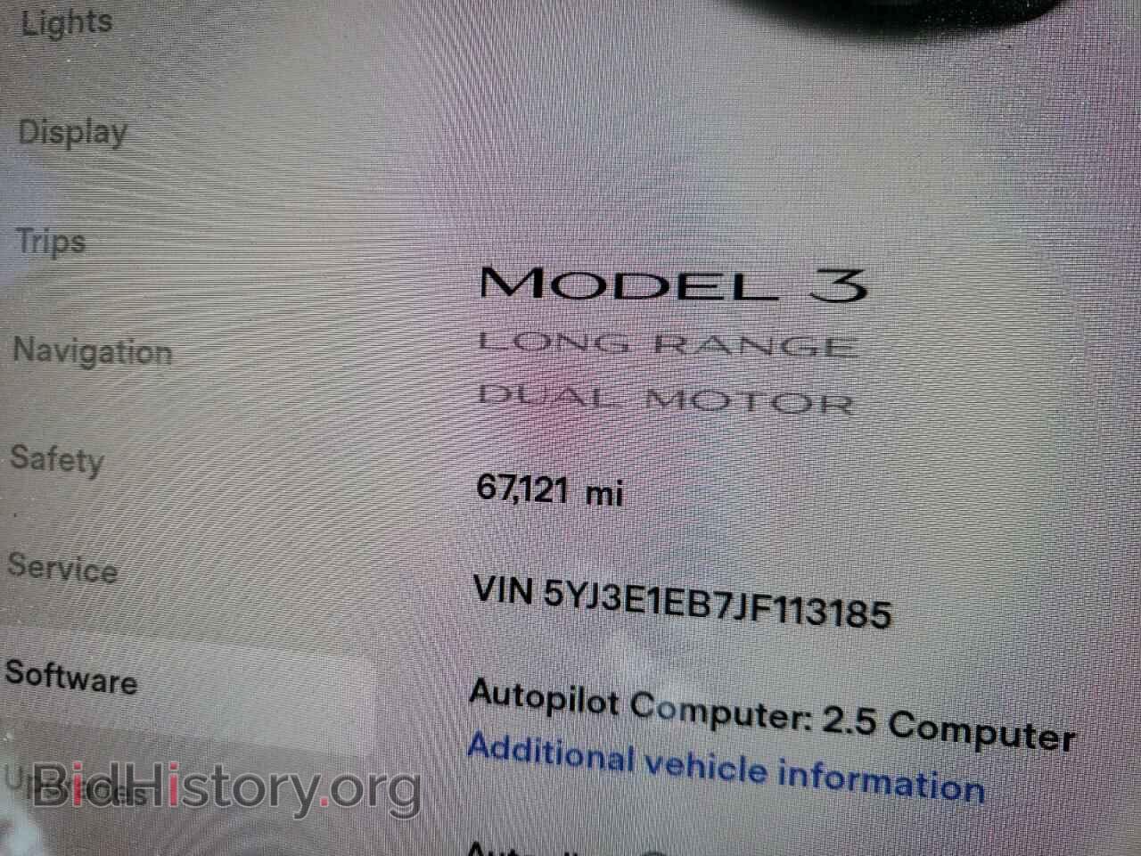2018 TESLA MODEL 3 - VIN: 5YJ3E1EB7JF113185 - Photo 8