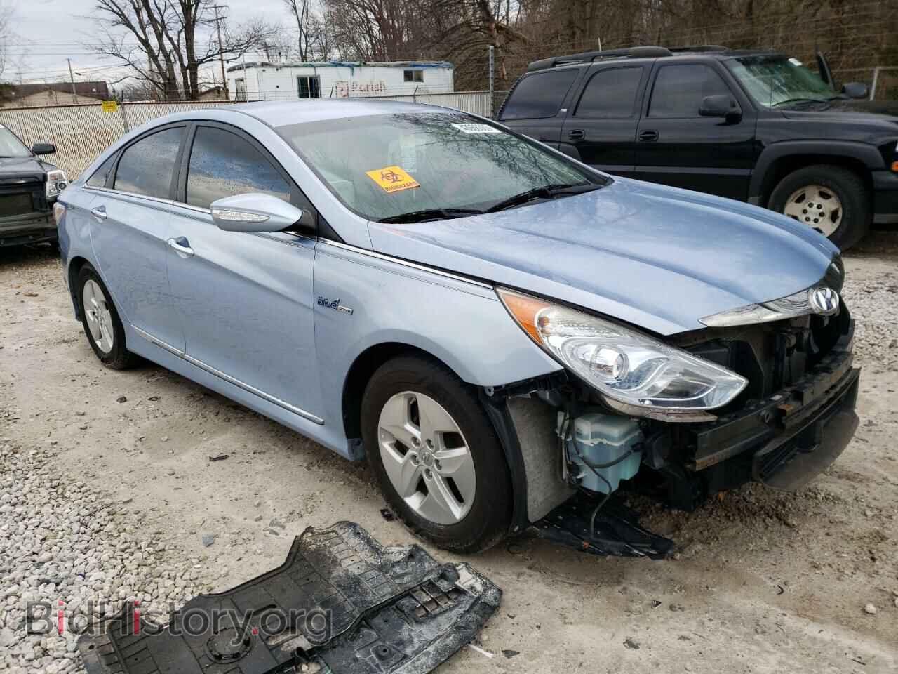 2012 HYUNDAI SONATA - VIN: KMHEC4A49CA036558 - Фото 4