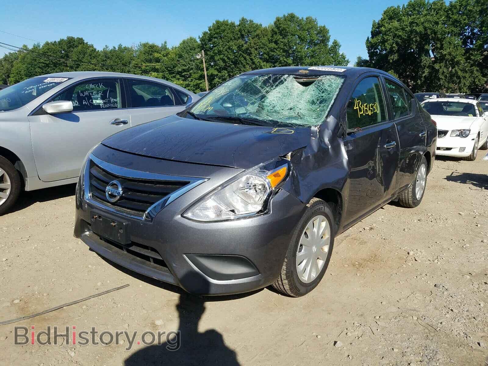 2019 NISSAN VERSA - VIN: 3N1CN7APXKL875856 - Фото 2